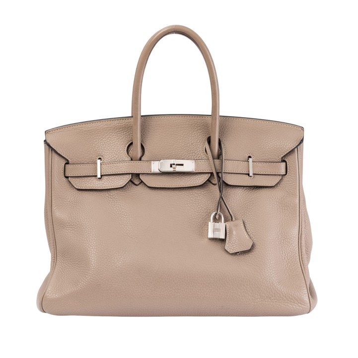 HERMÈS Henkeltasche 'BIRKIN BAG 35' Koll.: 2010. 