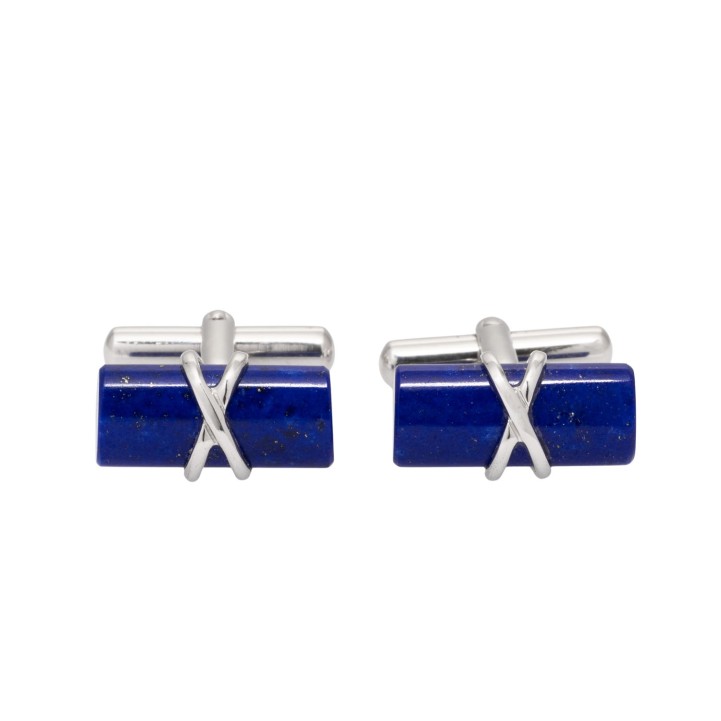 Manschettenknöpfe mit feinem Lapis Lazuli 