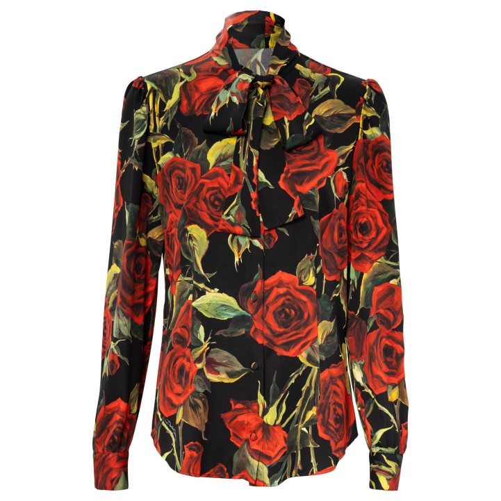 DOLCE & GABBANA Bluse, Gr. 42 ( it. 48 ). 