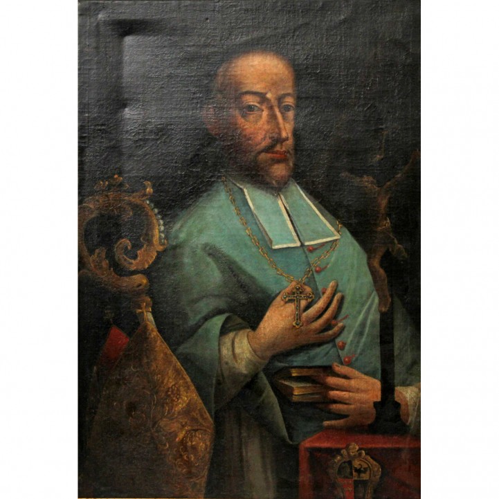 MALER DES 17./18. JH., "Portrait eines Bischofs" 