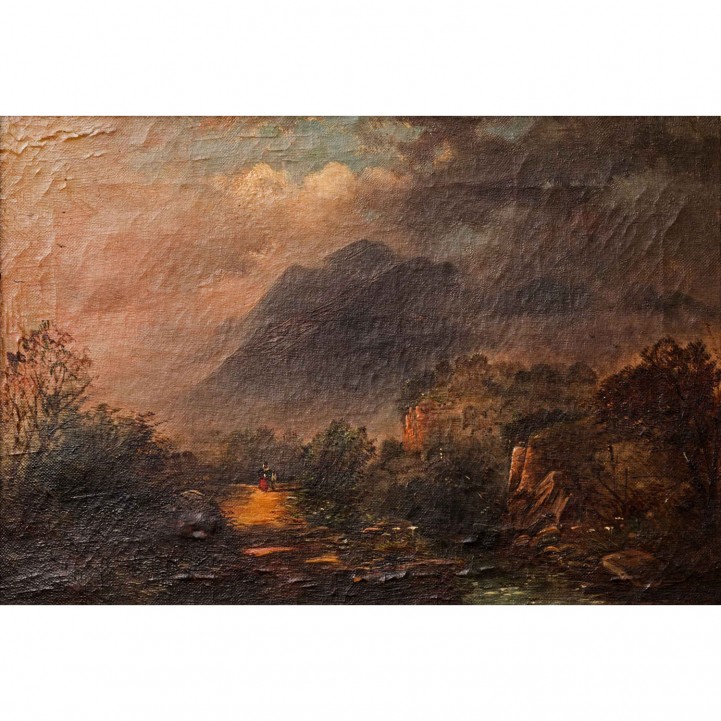HORLOR, JOSEPH, attr. (1809-1887), "Im Gebirge", 