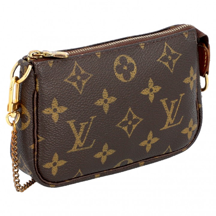 Sold at Auction: LOUIS VUITTON Pochette MINI POCHETTE ACC., Koll.: 2008,  akt. NP.: 550,-€.