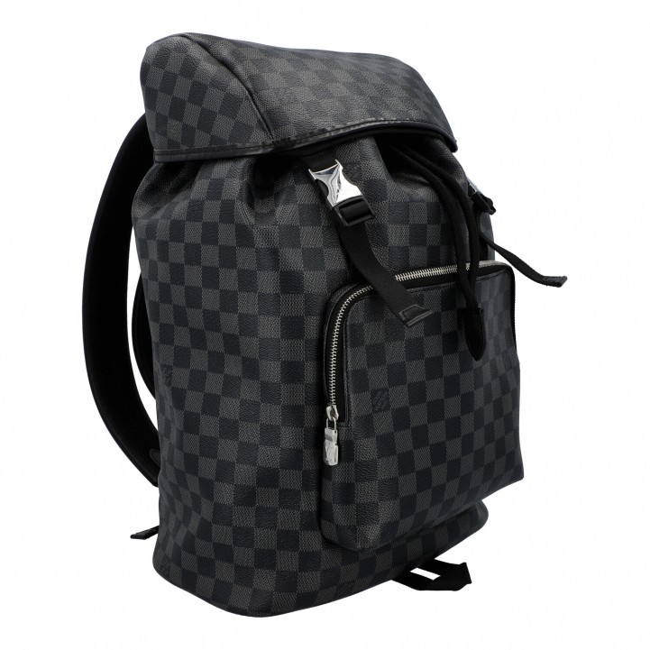 Louis Vuitton ZACH Backpack Review Damier Graphite Authentic