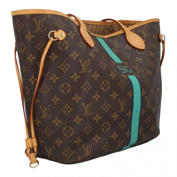 louis vuitton 2011 pre owned neverfull mm tote bag item