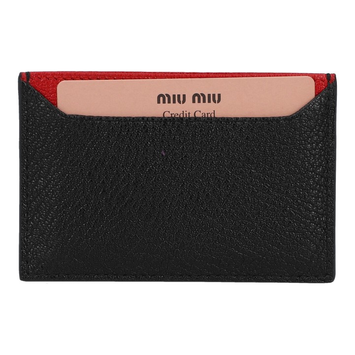 Miu miu card holder sale sale