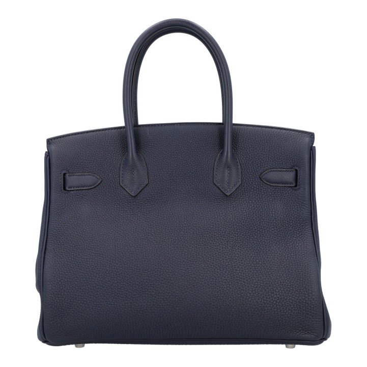 Birkin blue bag on sale