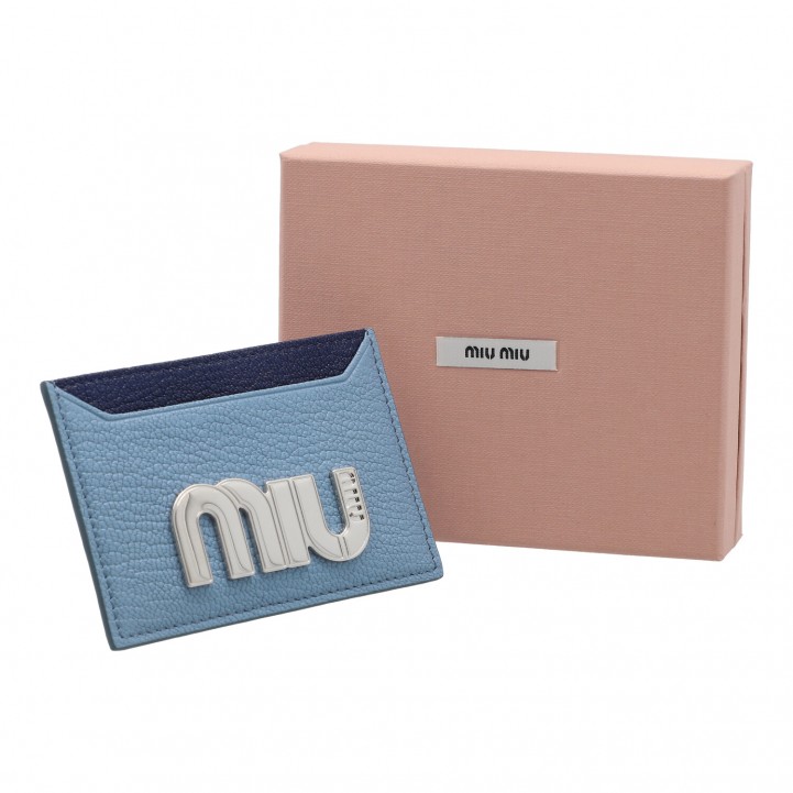 Miu miu card holder sale sale