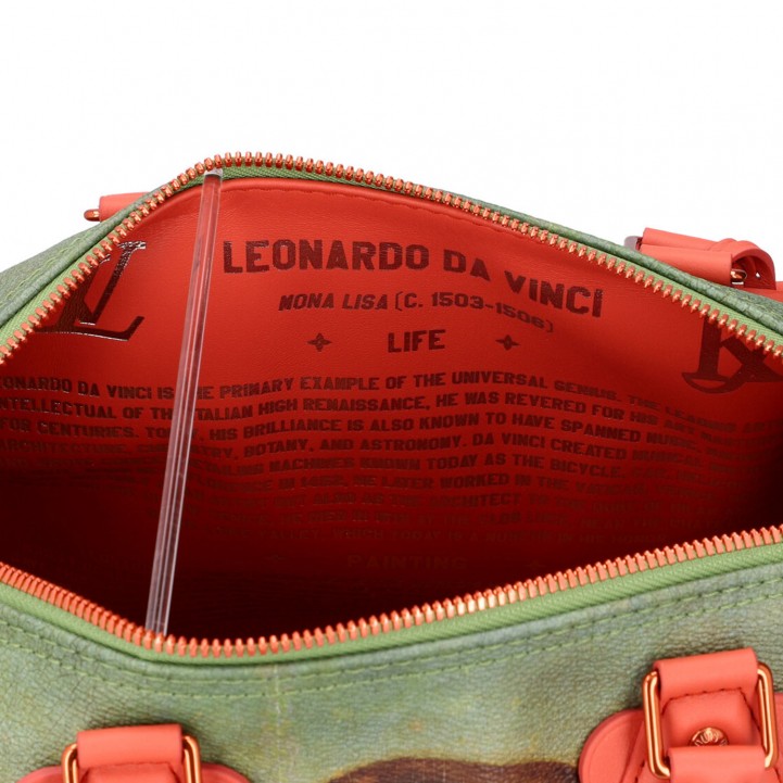 Louis Vuitton Wallet On Chain Leonardo da Vinci Masters Jeff Koons