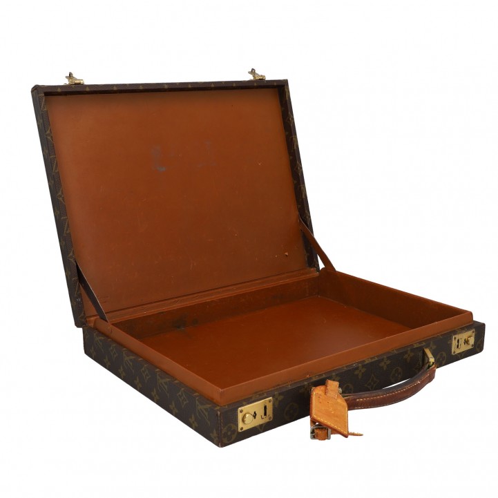 Louis Vuitton Black Epi Leather Briefcase – Vintage by Misty