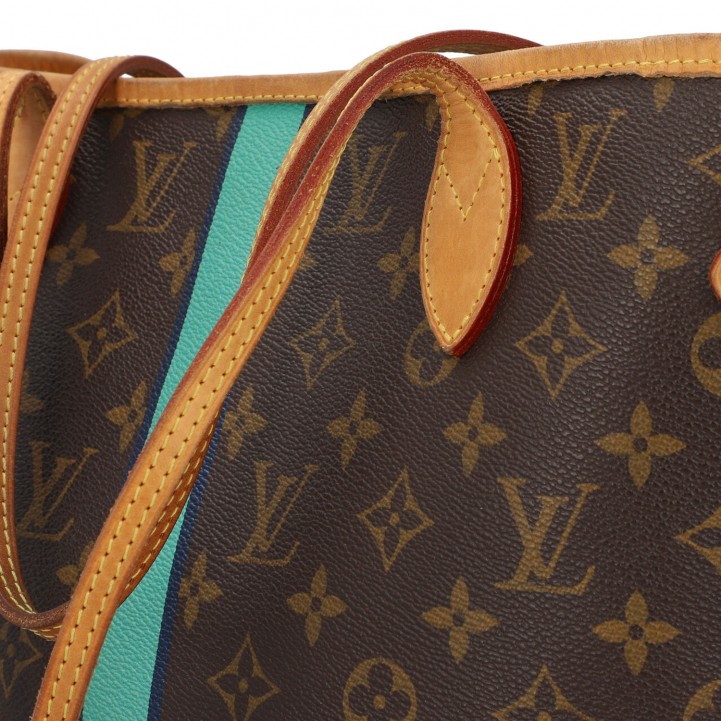 EPPLI, LOUIS VUITTON Shopper 'NEVERFULL MM MY LV HERITAGE', coll.: 2011,  current NP.: 1.850,-€.