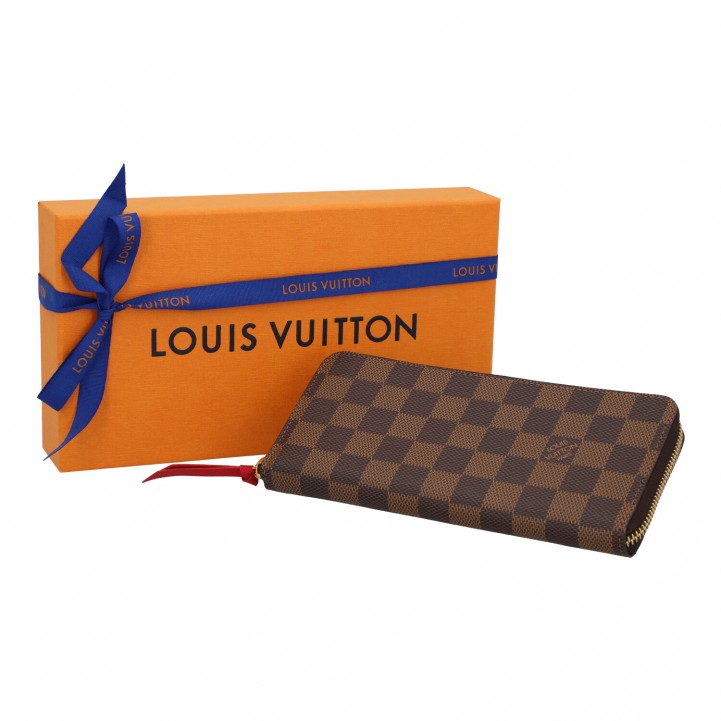 Sold at Auction: Louis Vuitton, LOUIS VUITTON Portemonnaie CLEMENCE,  Koll.: 2015, akt. NP.: 420,-€.