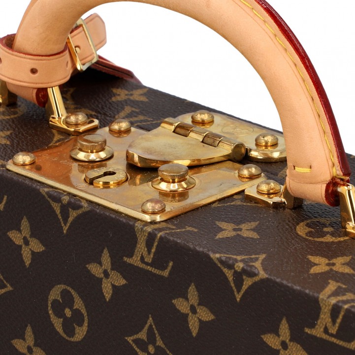 Vintage Louis Vuitton Monogram Jewellery Case, Trunk M47140