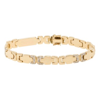 BUCHERER bracelet with 80 brilliant-cut diamonds,