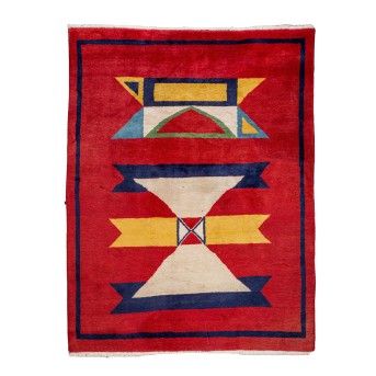 GEOMETRISCHER DESIGN-TEPPICH