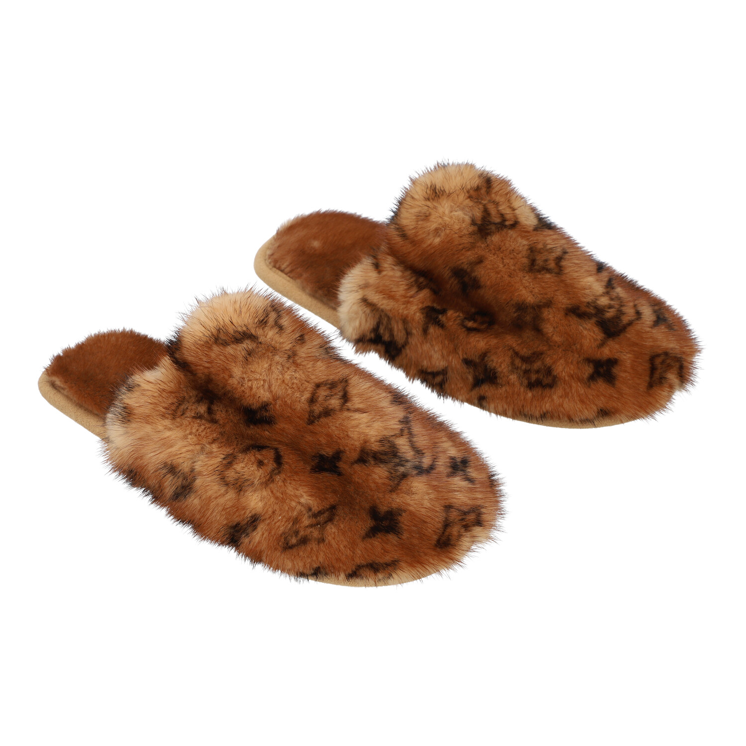 Buy Lv Fur Slippers online