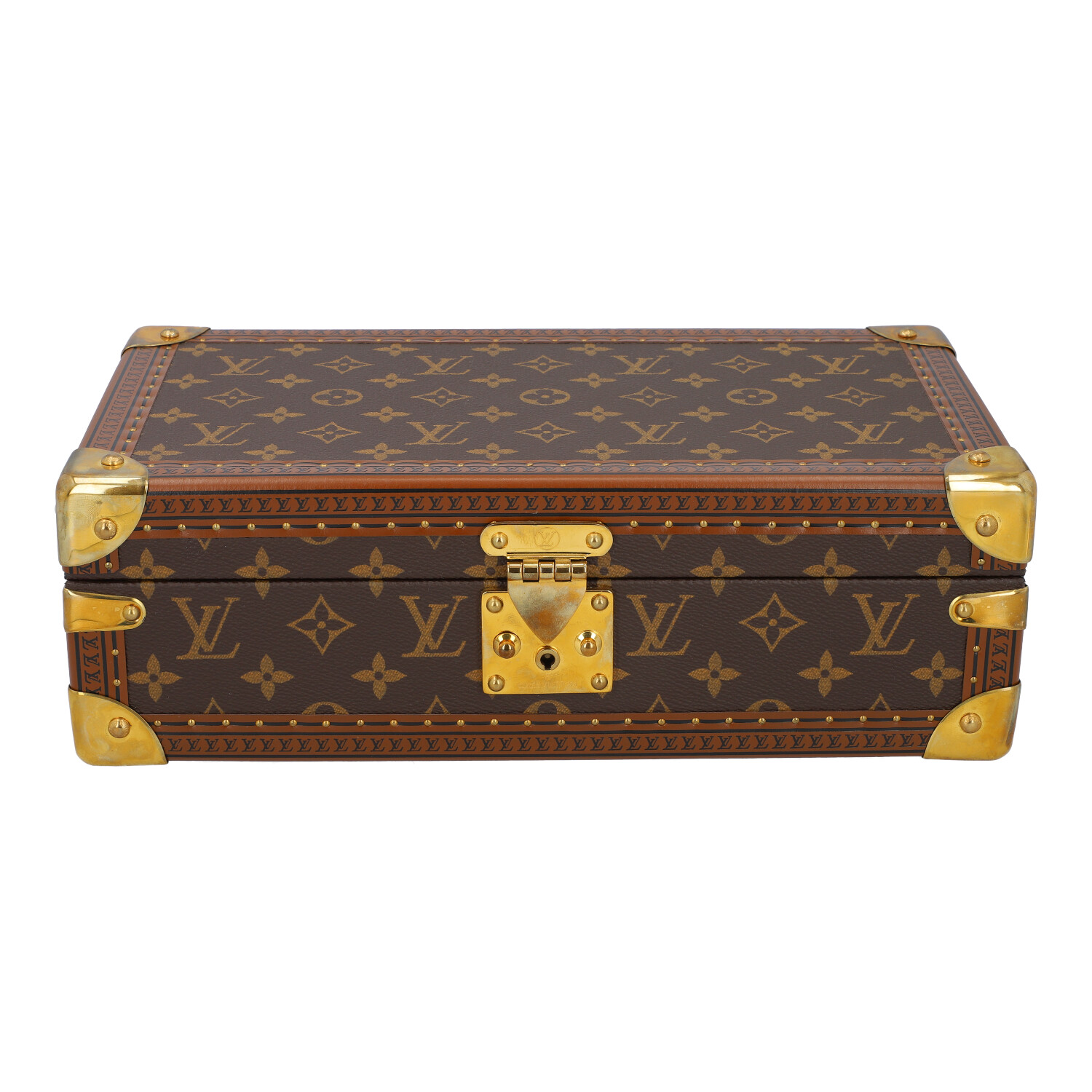 Shop Louis Vuitton Classic Monogram canvas 8 Watch Case jewelry box M47641  by Fujistyle