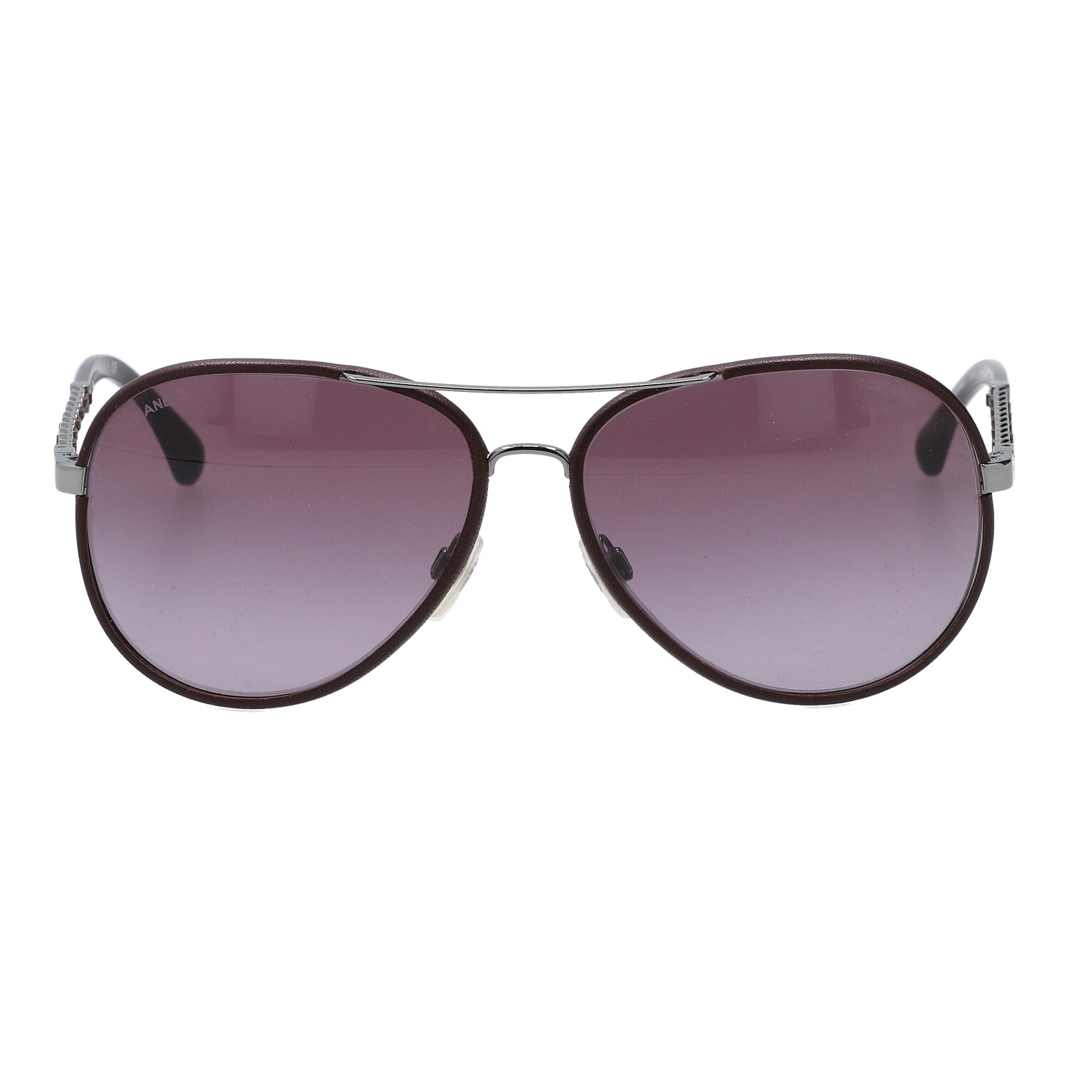 CHANEL 4242 Round Metal Sunglasses