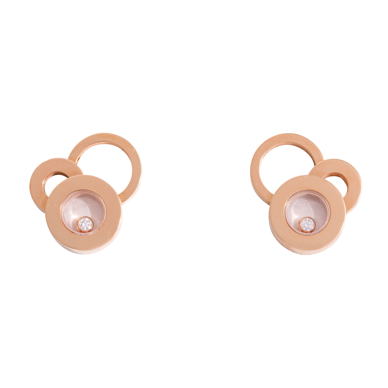 CHOPARD Happy Bubble stud earrings Eppli Online Shop