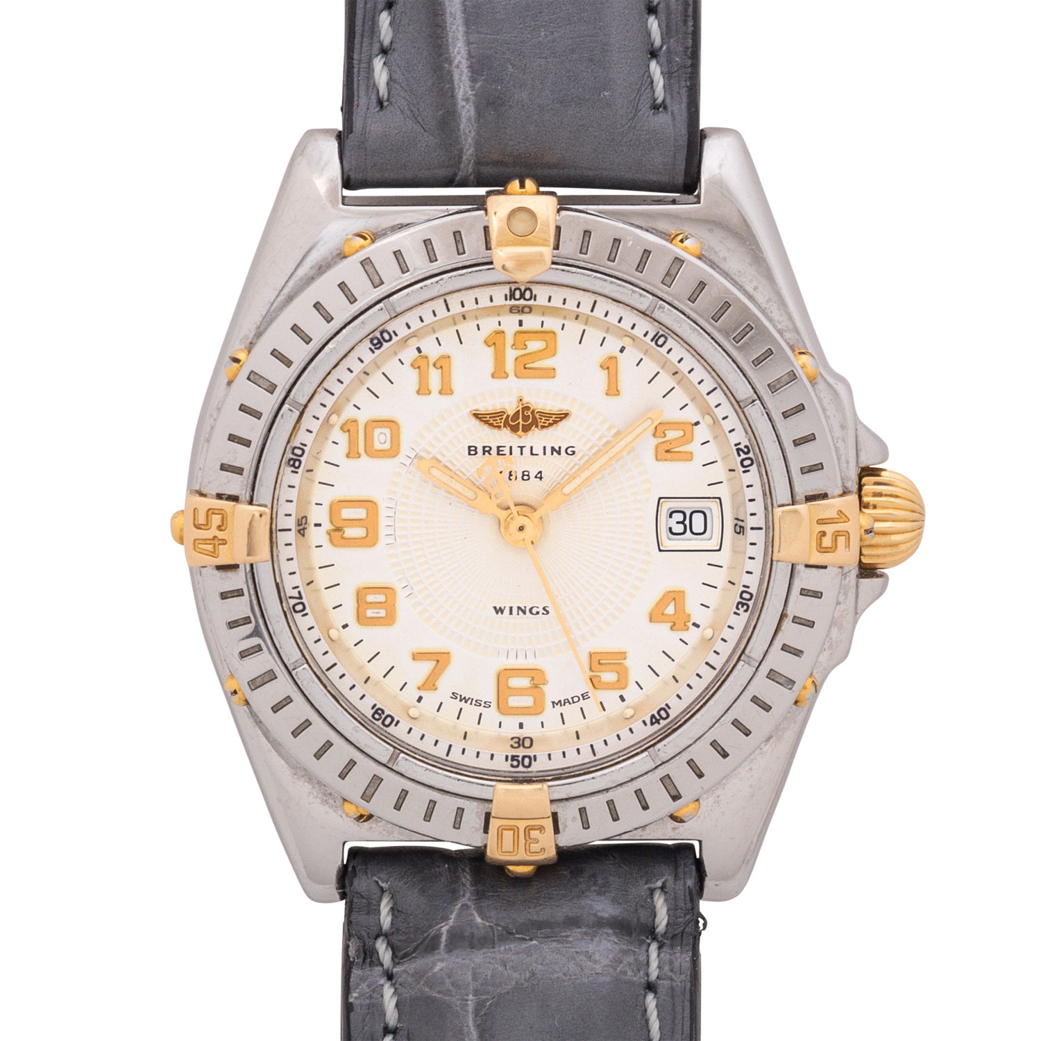 BREITLING Wings Lady Ref. B67050 wristwatch from 1998. x Eppli Online Shop