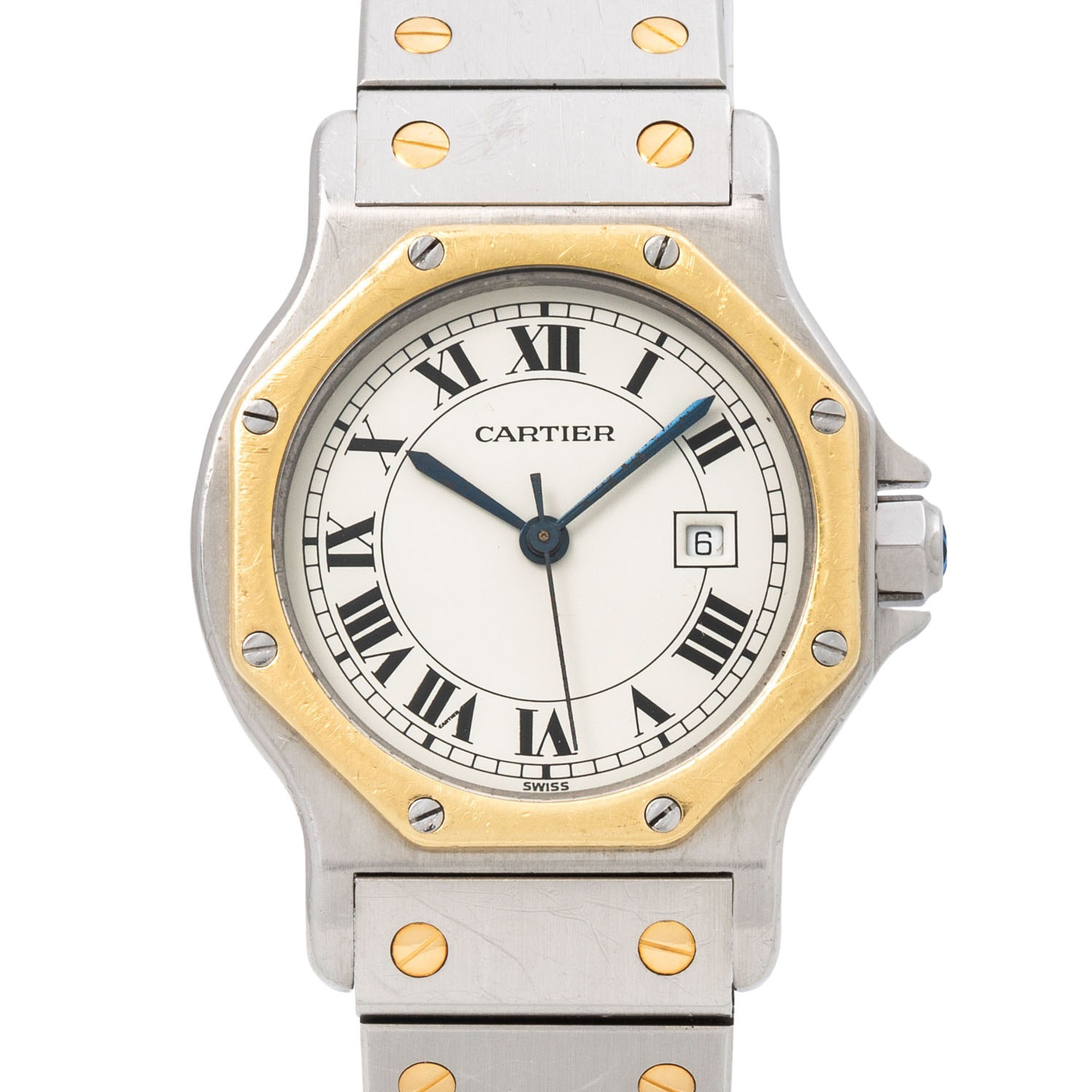 CARTIER Santos Octagon GM ladies watch. Eppli Online Shop