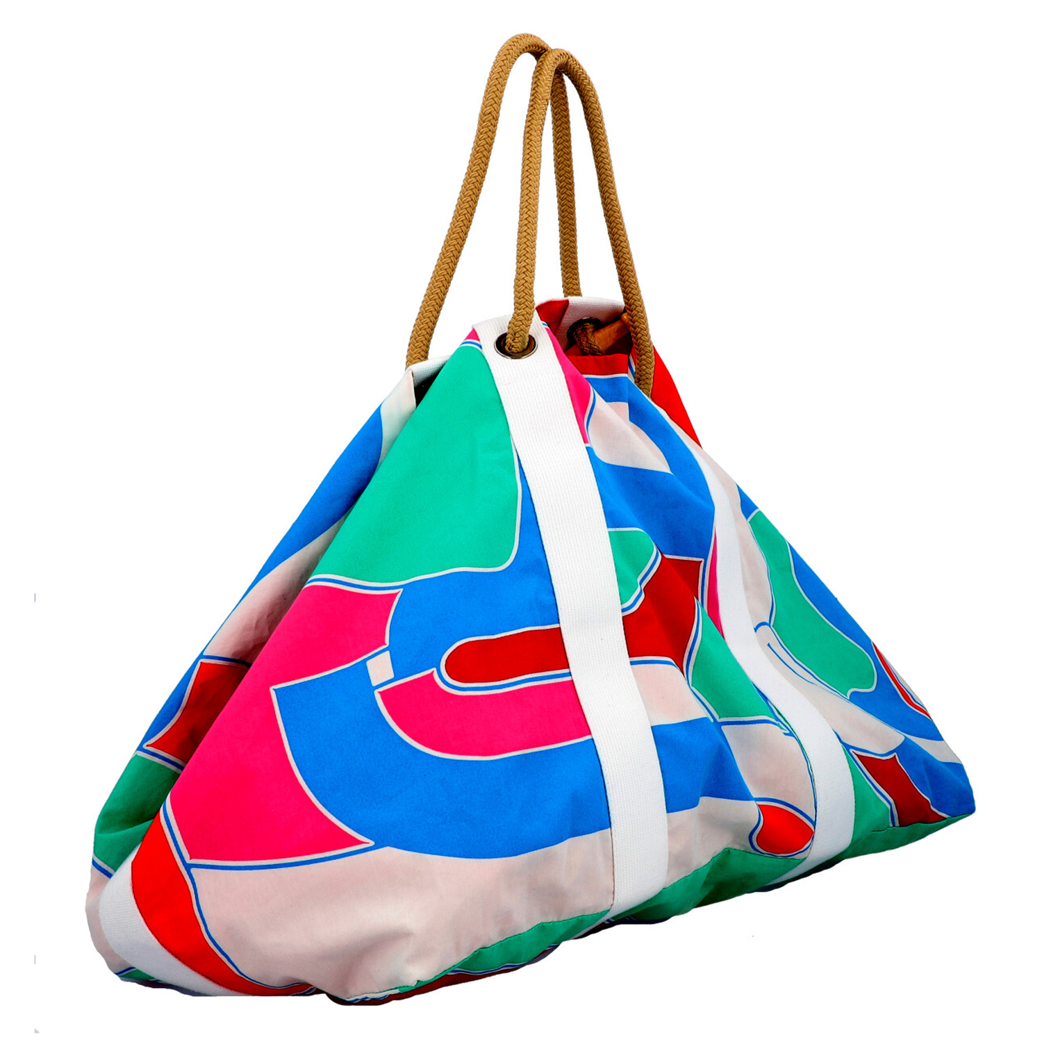 EPPLI | HERMÈS Strandtasche 'BATEAU JEUX D`ANIMAUX BEACH BAG ...